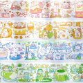 Hand-Drawn Design Paper Washi Tape Decoratable